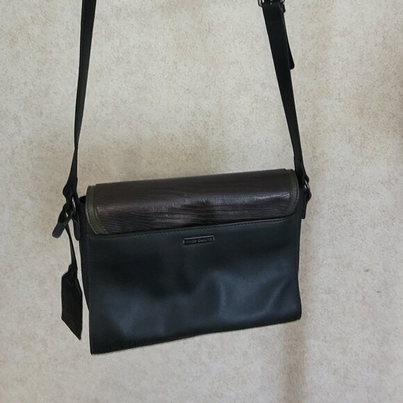 Vince Camuto Crossbody Purse Brown Green Tan - Picture 15 of 15